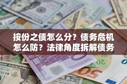 北京按份之债怎么分？债务危机怎么防？法律角度拆解债务分配与风险自保指南