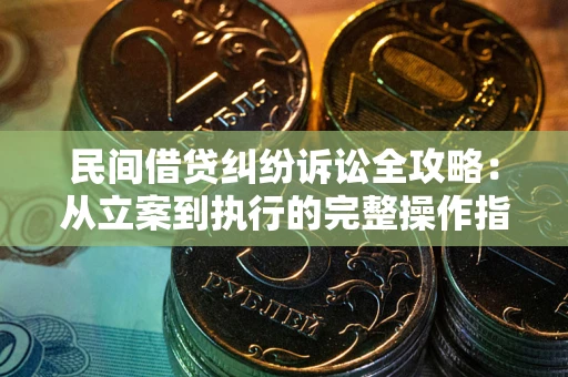 北京民间借贷纠纷诉讼全攻略：从立案到执行的完整操作指南