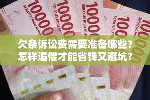 北京欠条诉讼费需要准备哪些？怎样追偿才能省钱又避坑？