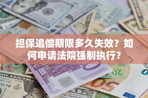 北京担保追偿期限多久失效？如何申请法院强制执行？