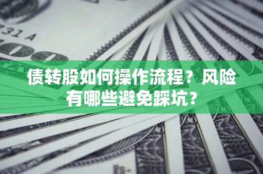 北京债转股如何操作流程?风险有哪些避免踩坑? 北京债转股如何操作流程?风险有哪些避免踩坑?