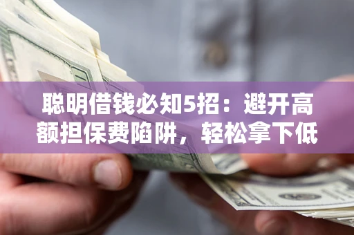 北京聪明借钱必知5招：避开高额担保费陷阱，轻松拿下低息贷款