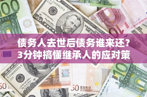 北京债务人去世后债务谁来还？3分钟搞懂继承人的应对策略