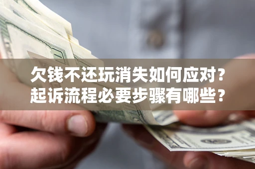 北京欠钱不还玩消失如何应对？起诉流程必要步骤有哪些？